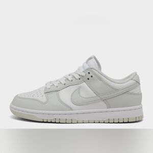 NIKE Women's Dunk Low Photon Dust White Sneakers 8.5